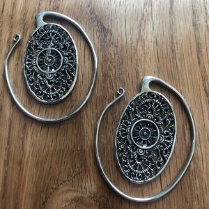 Silver ear weights